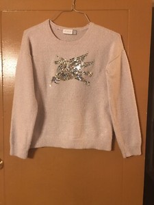 light peach sweater
