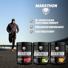 6AM Run Marathon Pre Workout Powder for Running Amino Energy 40 Servings