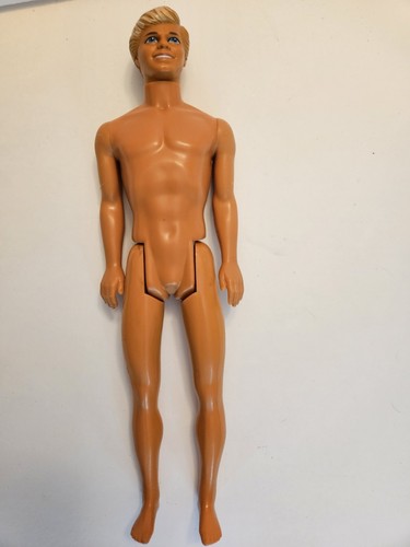 Vintage Ken Barbie Freund Puppe Mattel nackte biegbare Knie blaue Augen mit grün - Bild 2 von 10