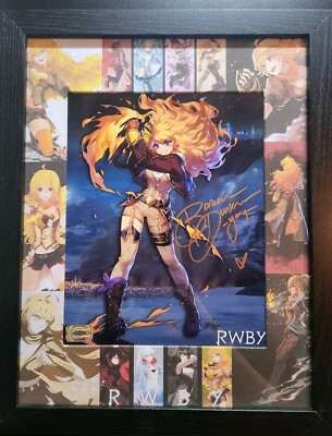 Barbara Dunkelman - Yang/RWBY Custom Matted & Framed Signed/Autographed Photo