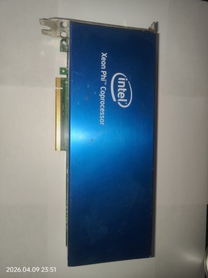Intel Xeon Phi 7120P Coprocessor, 61-Core, 1.238GHz, DDR5, 16GB RAM