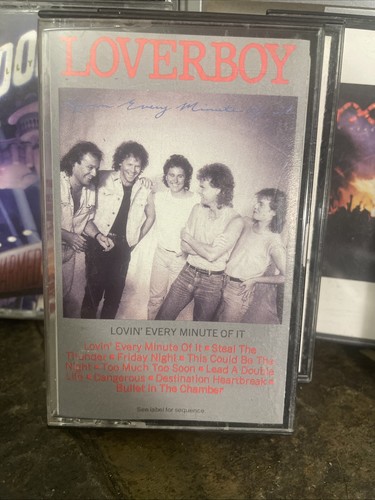 10 Cassette Tapes 80s Hard Rock Metal KISS Styx Skid Row Aerosmith Nugent Tested - Bild 11 von 15