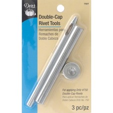 Dritz 750T  Double-Cap Rivet Tools-Nickel thumbnail