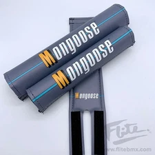 Mongoose Nylon pad set Grey 1988 - old school bmx