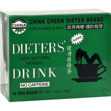 Uncle Lee'S Tea China Green Dieters 18 Bags Herbal