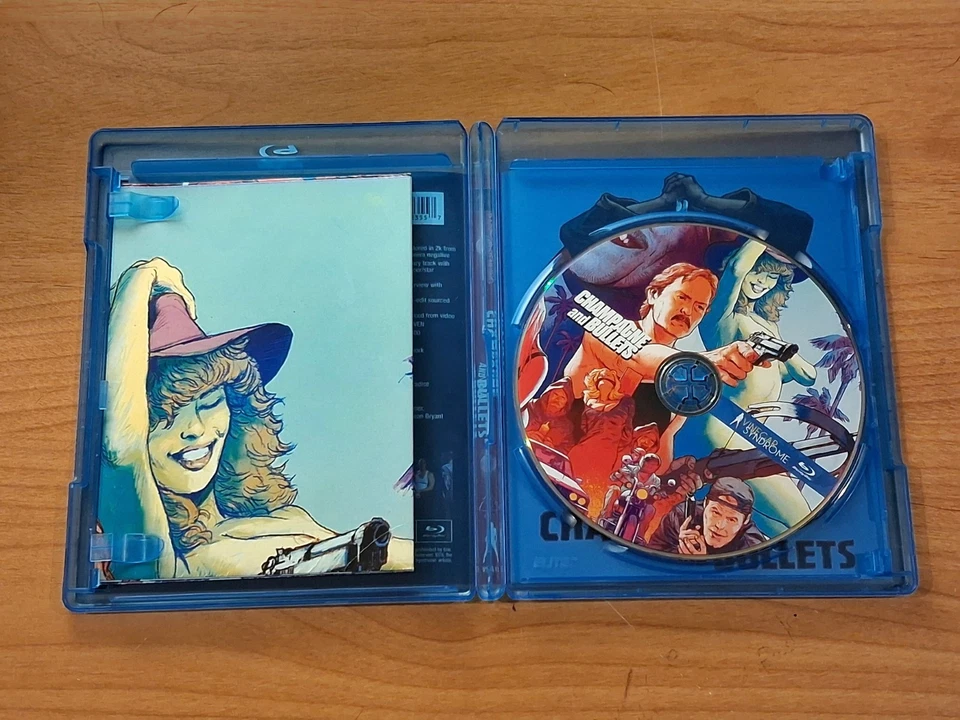 Champagne and Bullets (Blu-ray, 1993) Vinegar Syndrome w/Slipcase • OOP - Image 3 of 4