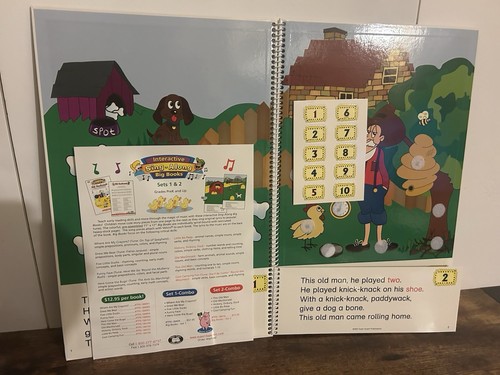 Interactive Sing-Along Big Book: Set 2 Books 1,2,3,4 & 5. No CDs - Imagen 13 de 16