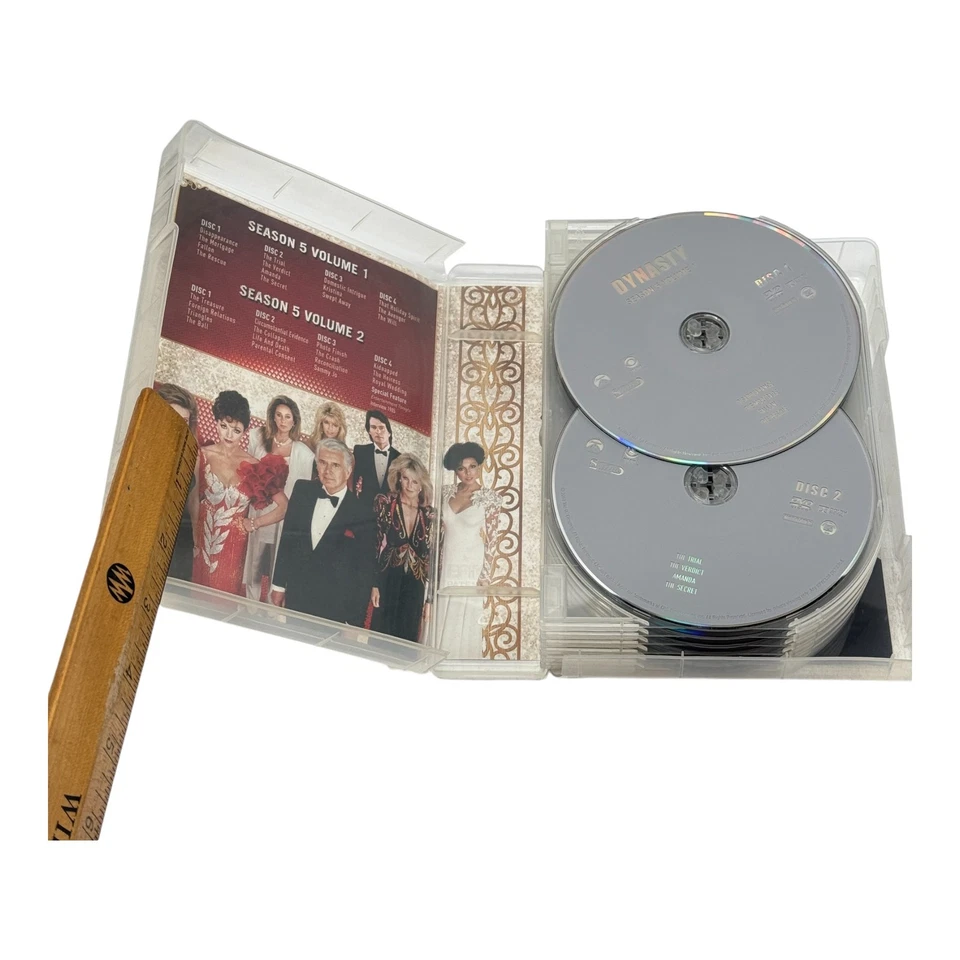 Original Dynasty TV Series Lot 2 Boxset Incl Seasons 1 2 3 4 5 6 7 Larry Hagman - Image 4 of 4