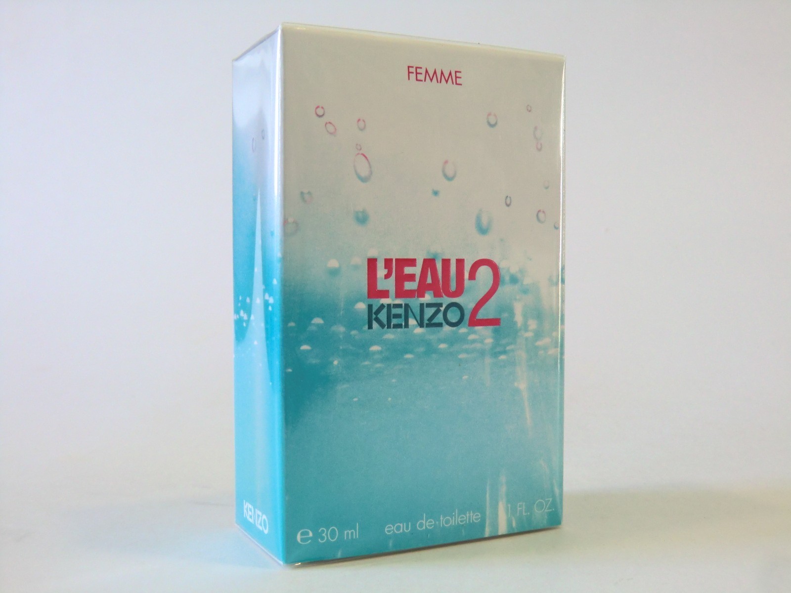 Kenzo L'eau 2 Femme EDT Nat Spray 30ml - 1.0 Oz BNIB Retail Sealed OVP