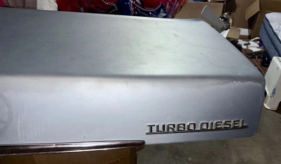 Silver MERCEDES BENZ 300SD S-Class Turbo Diesel Trunk Lid - Image 2 of 4