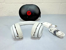 BEATS SOLO3 WIRELESS on-ear headphones WHITE MODEL A1796
