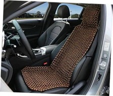 Natural Wood Beaded Seat Cover Everyday Vechicles Pickup, SUV, Sedan, MPV 