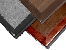 Atlanta Booth  Chair LTBP48R 48x36 Rectangular Laminated Table Top with 1 Co...