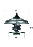 Neu - Mahle TX1887D Thermostat, KüHlmittel FüR Daewoo Daimler Jaguar Puch