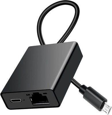 Ethernet Adapter Micro USB auf RJ45 für Fire TV Stick Chromecast Google Home