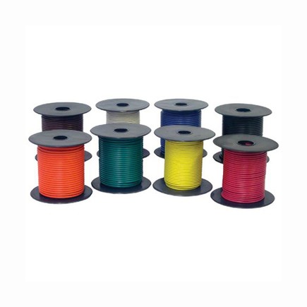 Tectran 716-07 Primary Wire 100 Ft., Yellow, 16 Gauge, Gpt Pvc Jacketed, Sae