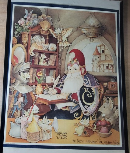 Pocket Dragons Real Musgrave Poster Signed "Besieged By Dragons" - Picture 1 of 7