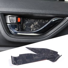 Cubierta de moldura de manija de puerta de fibra de carbono forjada de 2 piezas para Toyota GR86 BRZ 2022-2023