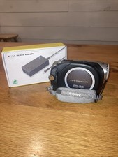 Sony Handycam Mini DVD Nightshot Camcorder DCR-DVD92 w/Power Cord - No Battery