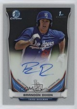 2014 Bowman Chrome Prospect Auto Brandon Dixon #BCAP-BD Auto 0us8