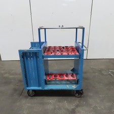 Lista Modular CNC Tooling Storage Cart 25 Spot SK50 Taper Holders