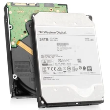 WD DC HC580 24TB WUH722424ALE604 0F62798 7.2K RPM SATA 6Gb/s 512e 3.5" HDD