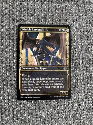 Nimble Larcenist Magic The Gathering 321 SNC Uncommon