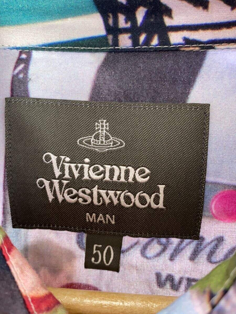 VIVIENNE WESTWOOD MOODBOARD PRINT シャツ VIVIENNE WESTWOOD MOODBOARD PRINT シャツ