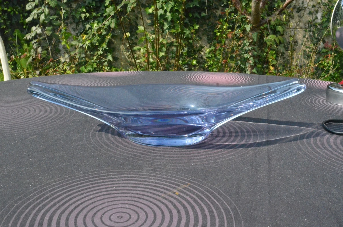 Petite Coupe Ou Cendrier Vintage En Verre De Murano Rose Effet Bulles - Années 60