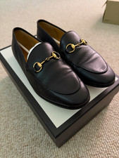 Gucci Black Leather Horsebit Loafers Women s ...