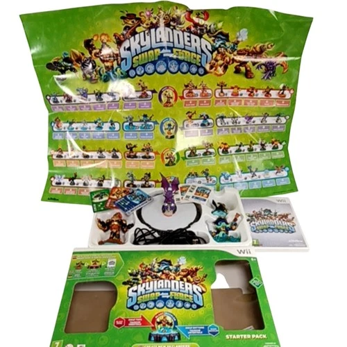 Skylanders Swap Force Starter Pack Wii Game Characters Portal Activision Prelove