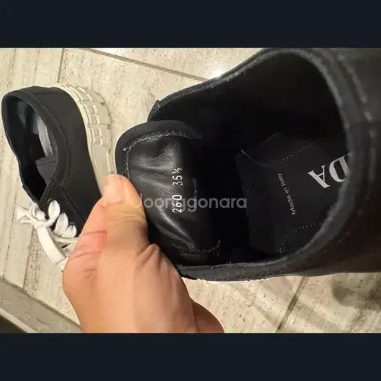 Prada Platform Sneakers Authentic Size 225-230