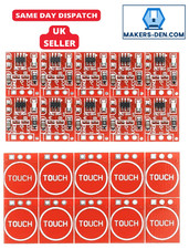 2 x TTP223 Capacitive Touch Switch Button Sensor Module Self Locking for ESP32