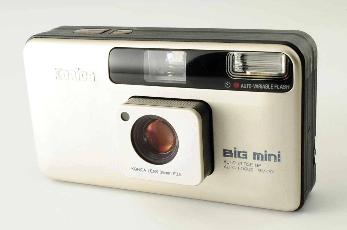 【動作品・液晶OK】コニカ KONICA BIG MINI BM-201 Konica Minolta Konica Big Mini BM-201 Film Cameras for sale | eBay