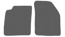 Front Fußmatten Velour für Nissan Primera P10 1990-1996, Graphit x14 Rand