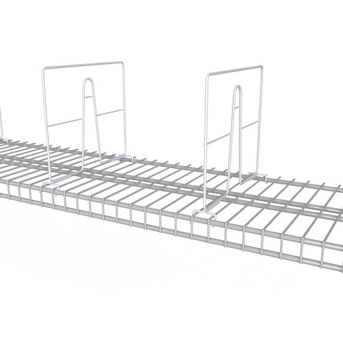 Wire Shelf Dividers Steel Closet Dividers and Separator for Organization, She...