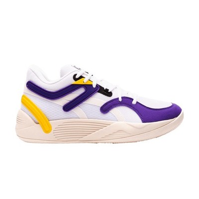 Puma TRC Blaze Court 'White Spectra Yellow' 376582-07 Shoes