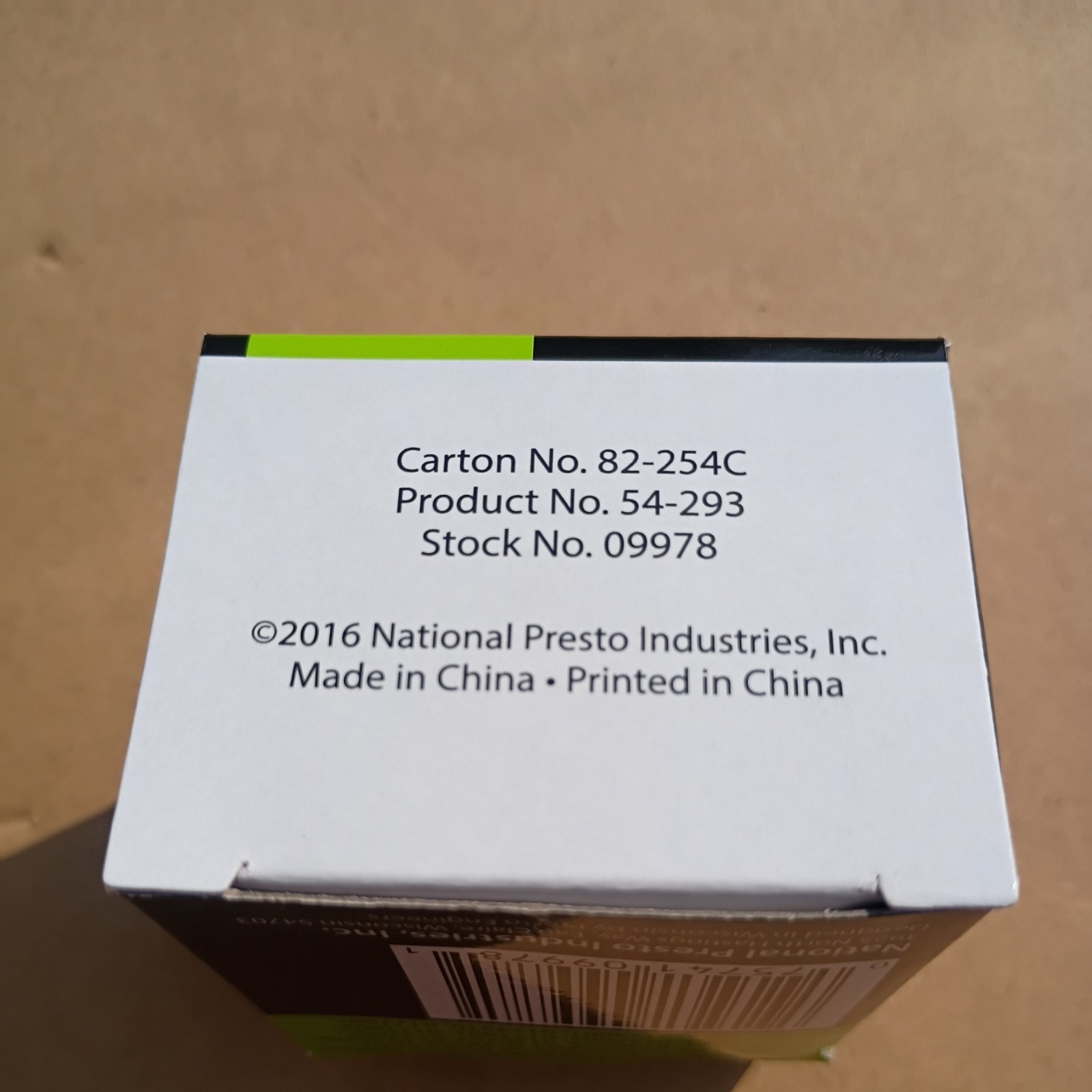 Presto 09978 Pressure Cooker Regulator Weight Genuine OEM Replacement New