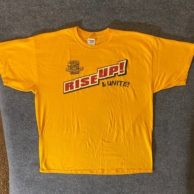 Gildan Cleveland Cavaliers Mens XL 2008 Playoffs Rise Up Unite Shirt KeyBank
