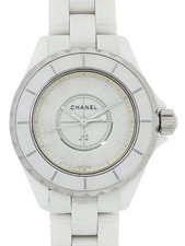 CHANEL J12 33mm White Phantom H3442 SW10014