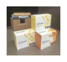 NEW Unicity Unimate LEMON 60 Pkt And Balance 30 Pkt - 2027 SEALED