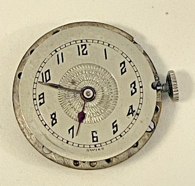 Antique Hayne Watch 16 Jewels Swiss Movement Needs Work 23 mm AS IS   