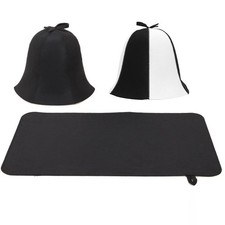 Sauna Hat Felt Heat Protection for Head and Hair Comfortable Sauna Use