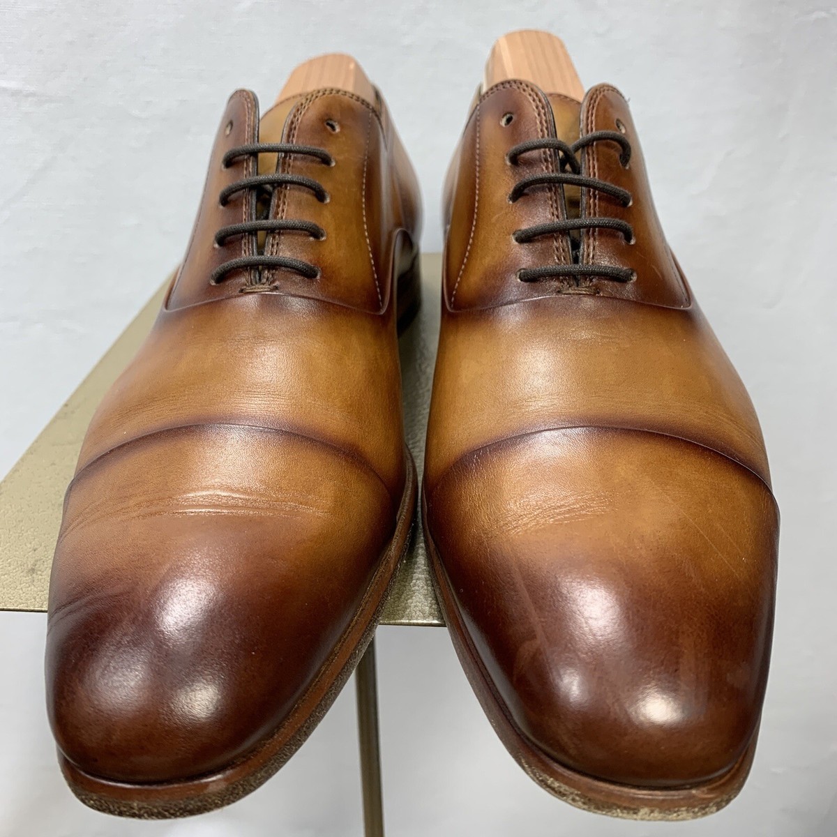 Magnanni Segovia Curri Cap Toe Lace Up size 8M US (23192) | eBay