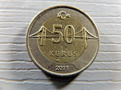 TURKEY 2011 50 Kurus