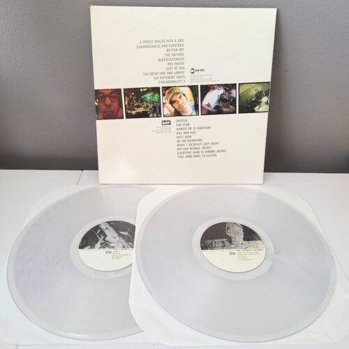 CASKET LOTTERY Possiblies And Maybes 2X LP coalesce appleseed cast CLEAR VINYL - Foto 2 di 4