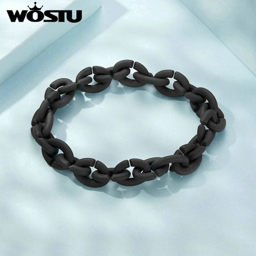 WOSTU Uniquely Simple Colorful Silicone Acrylic Diy Bracelet For Women Gifts - Picture 5 of 40