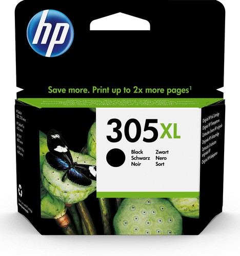 Original HP 305XL Druckerpatrone 3YM62AE black neu bulk in HP Folie