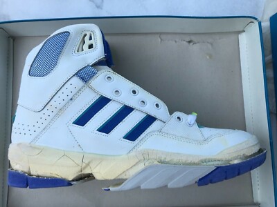 VINTAGE ADIDAS TORSION PHOENIX HI MADE IN GERMANY US10 44 2 3EUR 90 S BASKETBALL