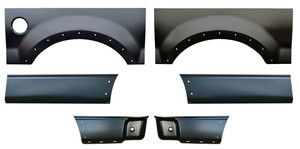2 Dr Ford Truck Super Crew 04 08 RIGHT F150 Upper Arch Repair Panel Crew Cab